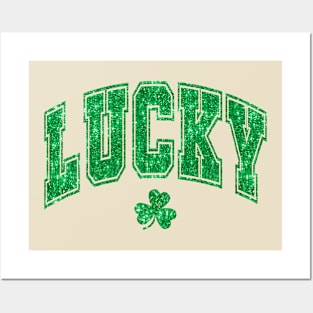 Lucky St. Patrick's Day Shamrock Posters and Art